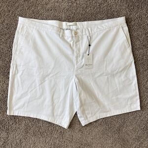 New Robert Graham White Chino Short Paisley Lining Assorted Men Classic Size 48